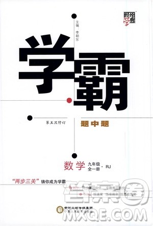 宁夏人民教育出版社2021学霸题中题数学九年级全一册人教版答案