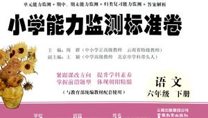 云南教育出版社2021小学能力监测标准卷语文六年级下册人教版答案 云南教育出版社2021小学能力监测标准卷语文六年级下册人教版答案