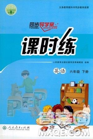 人民教育出版社2021同步导学案课时练六年级英语下册人教版答案