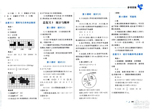现代教育出版社2021小超人作业本数学六年级下册BS北师大版答案