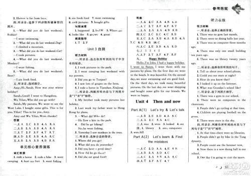 现代教育出版社2021小超人作业本英语六年级下册RJPEP人教版答案 现代教育出版社2021小超人作业本英语六年级下册RJPEP人教版答案