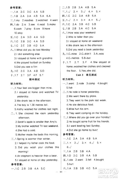 新疆青少年出版社2021原创新课堂英语六年级下PEP人教版答案 新疆青少年出版社2021原创新课堂英语六年级下PEP人教版答案