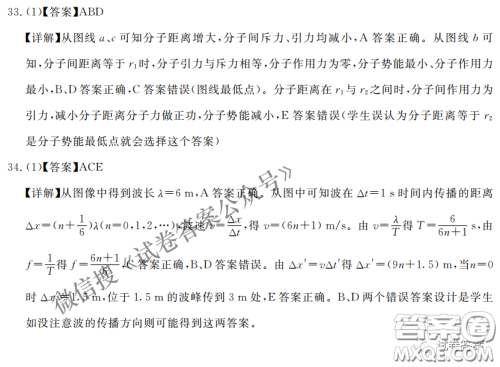 南宁市2021届高中毕业班第一次适应性测试理科综合试卷及答案 南宁市2021届高中毕业班第一次适应性测试理科综合试卷及答案