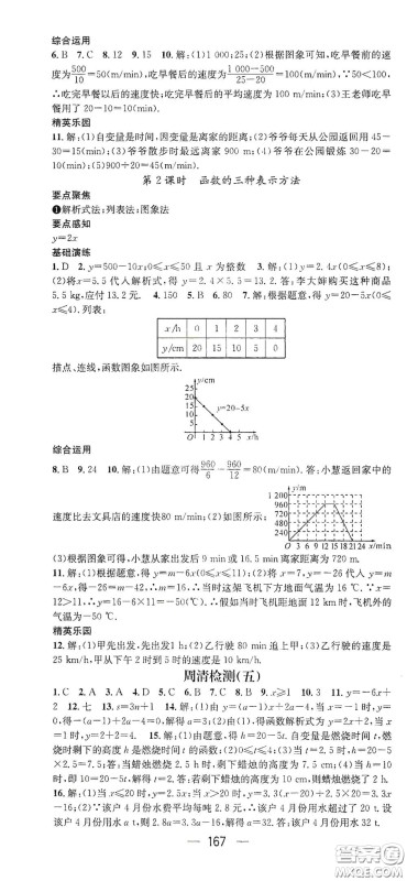 阳光出版社2021精英新课堂八年级数学下册人教版答案