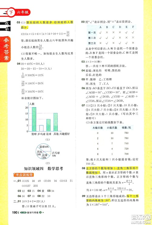 北京教育出版社2021年1+1轻巧夺冠课堂直播六年级数学下册人教版答案 北京教育出版社2021年1+1轻巧夺冠课堂直播六年级数学下册人教版答案