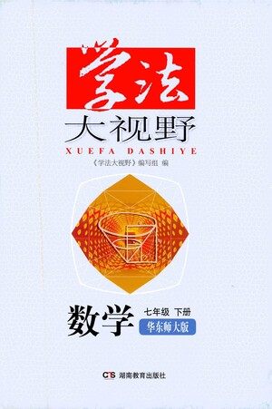 湖南教育出版社2021学法大视野数学七年级下册华东师大版答案 湖南教育出版社2021学法大视野数学七年级下册华东师大版答案