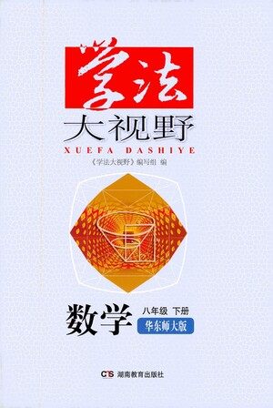 湖南教育出版社2021学法大视野数学八年级下册华东师大版答案