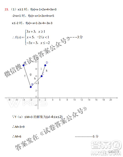 燕博园2021届高三年级综合能力测试一理科数学试题及答案