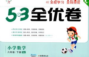 西安出版社2021春季53全优卷小学数学六年级下册SJ苏教版答案