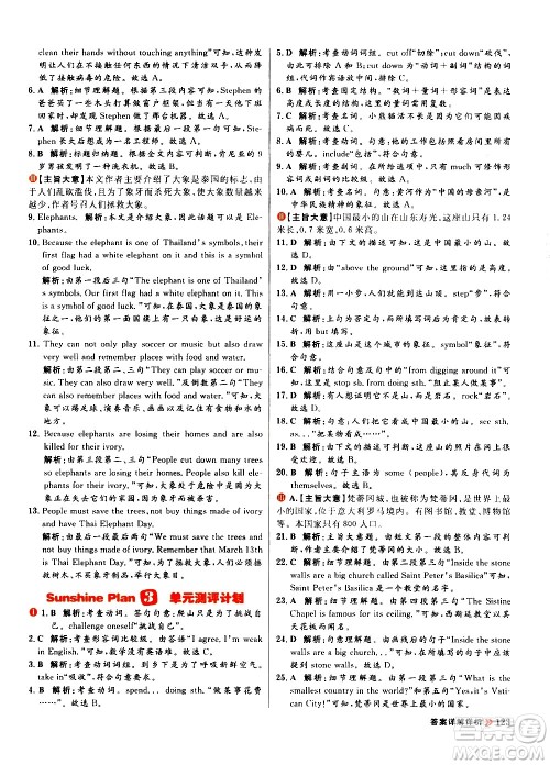 黑龙江教育出版社2021春阳光计划初中同步英语八年级下册R人教版答案 黑龙江教育出版社2021春阳光计划初中同步英语八年级下册R人教版答案