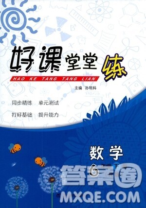 辽宁教育出版社2021好课堂堂练六年级数学下册人教版答案