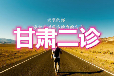 2021年甘肃省第二次高考诊断考试语文试题及答案