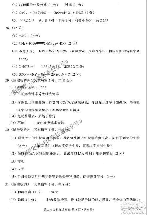 2021年甘肃省第二次高考诊断考试文科综合试题及答案 2021年甘肃省第二次高考诊断考试文科综合试题及答案