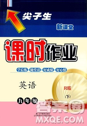 辽宁教育出版社2021尖子生新课堂课时作业九年级英语下册人教版答案 辽宁教育出版社2021尖子生新课堂课时作业九年级英语下册人教版答案