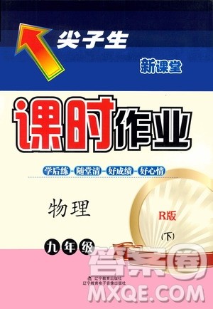 辽宁教育出版社2021尖子生新课堂课时作业九年级物理下册人教版答案