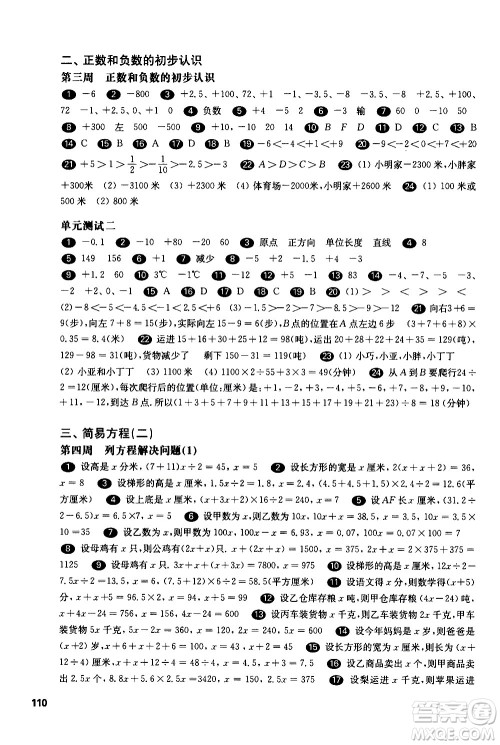 华东师范大学出版社2021华东师大版一课一练五年级数学增强版第二学期答案 华东师范大学出版社2021华东师大版一课一练五年级数学增强版第二学期答案