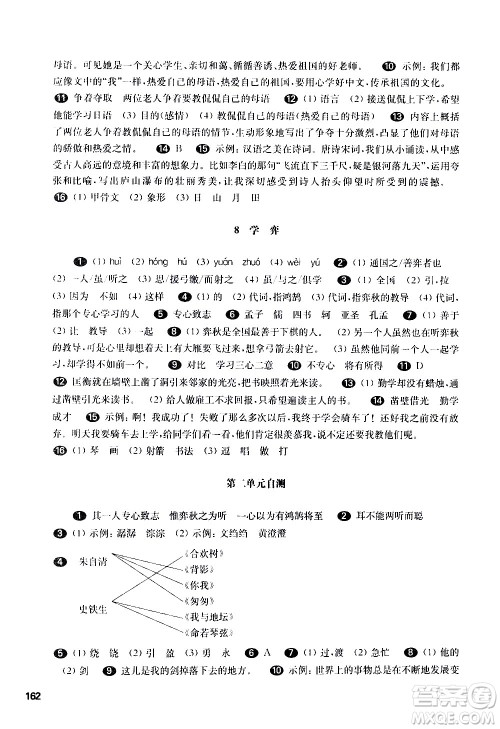 华东师范大学出版社2021华东师大版一课一练六年级语文五四学制第二学期答案 华东师范大学出版社2021华东师大版一课一练六年级语文五四学制第二学期答案