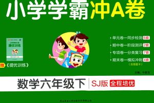 陕西师范大学出版总社有限公司2021小学学霸冲A卷数学六年级下册SJ苏教版答案