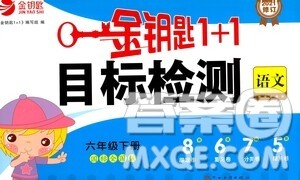 苏州大学出版社2021金钥匙1+1目标检测六年级语文下册国标全国版答案