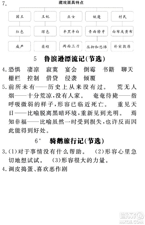 延边大学出版社2021新领程目标导学册语文六年级下册RJ人教版答案 延边大学出版社2021新领程目标导学册语文六年级下册RJ人教版答案