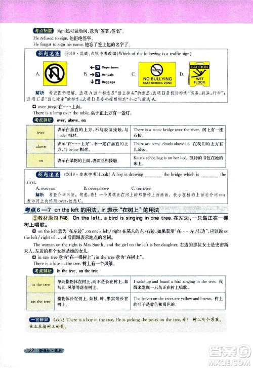 吉林人民出版社2021新教材完全解读英语七年级下新课标译林版答案