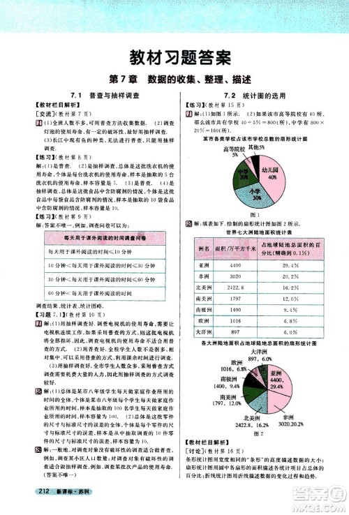 吉林人民出版社2021新教材完全解读数学八年级下新课标苏科版答案 吉林人民出版社2021新教材完全解读数学八年级下新课标苏科版答案