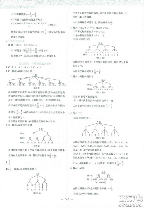 安徽教育出版社2021新编基础训练九年级数学下册通用版S答案 安徽教育出版社2021新编基础训练九年级数学下册通用版S答案
