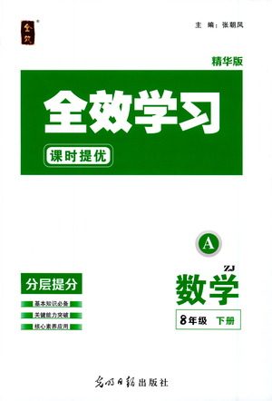 光明日报出版社2021全效学习课时提优数学八年级下册ZJ浙教版A版答案