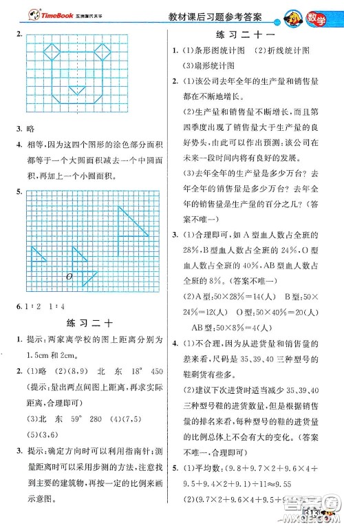 河北教育出版社2021小学创新一点通六年级数学语文合订本下册彩色升级版答案 河北教育出版社2021小学创新一点通六年级数学语文合订本下册彩色升级版答案