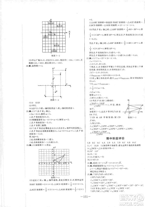 团结出版社2021中华题王数学七年级下册RJ人教版答案 团结出版社2021中华题王数学七年级下册RJ人教版答案