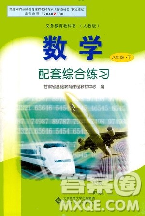 北京师范大学出版社2021年数学配套综合练习八年级下册人教版答案