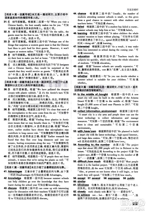 开明出版社2021版初中必刷题英语八年级下册课标版译林版答案 开明出版社2021版初中必刷题英语八年级下册课标版译林版答案
