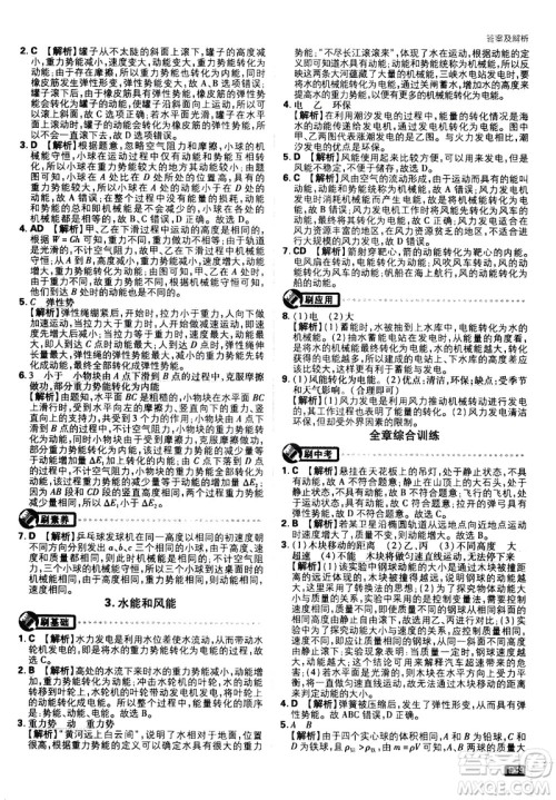 开明出版社2021版初中必刷题物理八年级下册JK教科版答案 开明出版社2021版初中必刷题物理八年级下册JK教科版答案