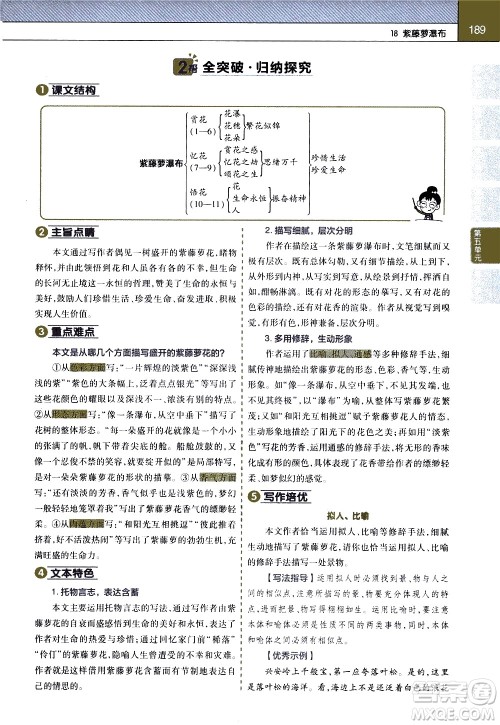 南京师范大学出版社2021教材帮初中语文七年级下册RJ统编人教版答案 南京师范大学出版社2021教材帮初中语文七年级下册RJ统编人教版答案