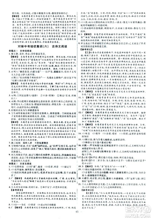 延边教育出版社2021版金考卷活页题选名师名题单元双测卷语文八年级下册RJ人教版答案 延边教育出版社2021版金考卷活页题选名师名题单元双测卷语文八年级下册RJ人教版答案