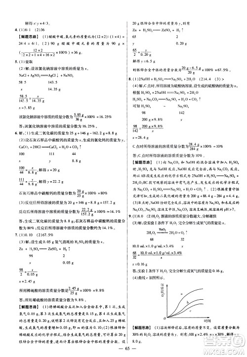 延边教育出版社2021版金考卷活页题选名师名题单元双测卷化学九年级下册RJ人教版答案 延边教育出版社2021版金考卷活页题选名师名题单元双测卷化学九年级下册RJ人教版答案