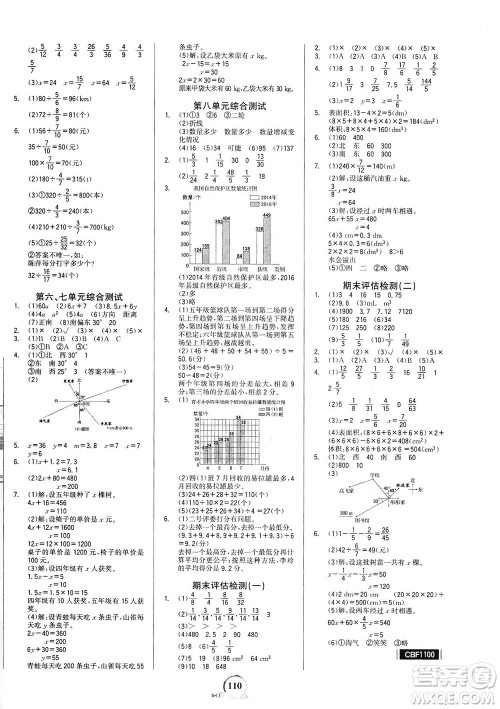 延边大学出版社2021世纪金榜金榜小博士数学五年级下册BS北师大版答案