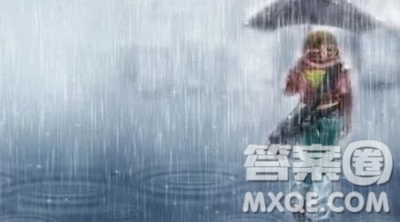 雨又一次冲刷着我的心灵作文600字 关于雨又一次冲刷着我的心灵的作文600字