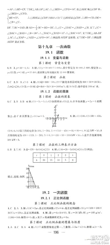 江西教育出版社2021名师测控八年级数学下册人教版江西专版答案 江西教育出版社2021名师测控八年级数学下册人教版江西专版答案