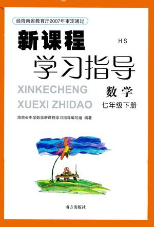 南方出版社2021新课程学习指导数学七年级下册HS华师大版版答案