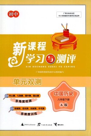 广西教育出版社2021新课程学习与测评单元双测中国历史八年级下册A版答案