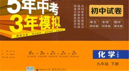 首都师范大学出版社2021年5年中考3年模拟初中试卷化学九年级下册沪教版参考答案