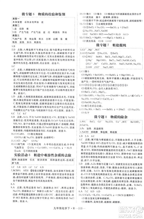 延边大学出版社2021学练优化学九年级下册人教版河南专版答案 延边大学出版社2021学练优化学九年级下册人教版河南专版答案