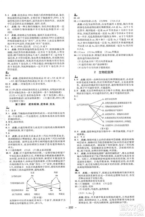 陕西人民教育出版社2021典中点九年级全一册科学华师版参考答案 陕西人民教育出版社2021典中点九年级全一册科学华师版参考答案