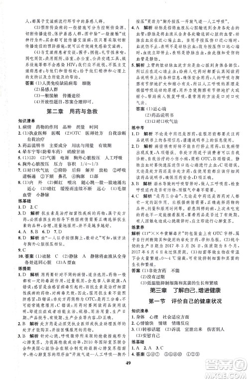 现代教育出版社2021初中同步学考优化设计八年级生物下册RJ人教版答案 现代教育出版社2021初中同步学考优化设计八年级生物下册RJ人教版答案
