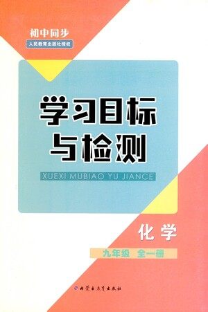 内蒙古教育出版社2021学习目标与检测九年级化学全一册人教版答案