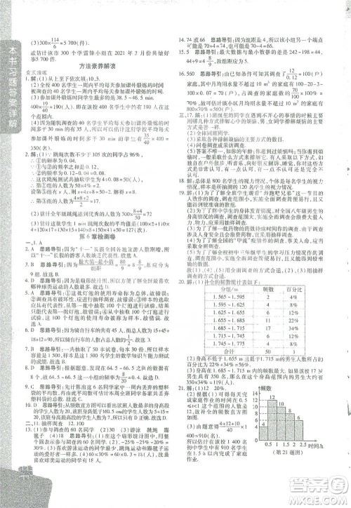 北京教育出版社2021倍速学习法七年级数学下册浙教版参考答案 北京教育出版社2021倍速学习法七年级数学下册浙教版参考答案