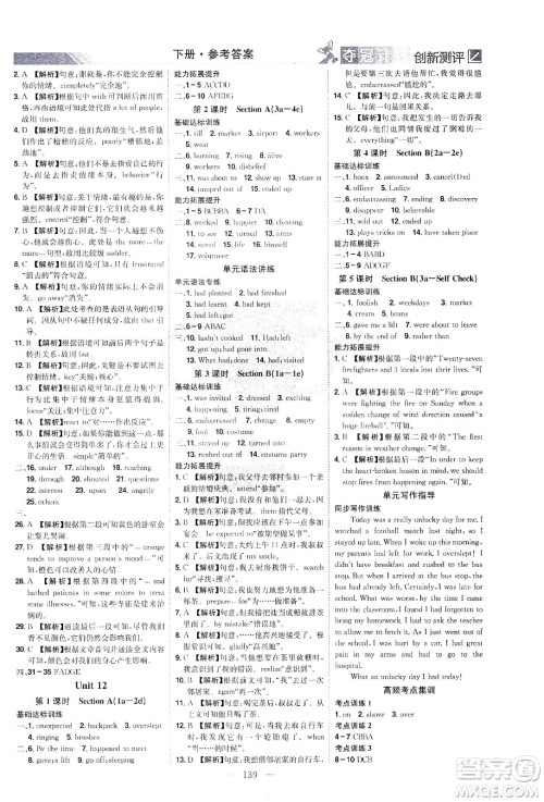 江西美术出版社2021夺冠计划英语九年级下册RJ人教版江西专版答案 江西美术出版社2021夺冠计划英语九年级下册RJ人教版江西专版答案