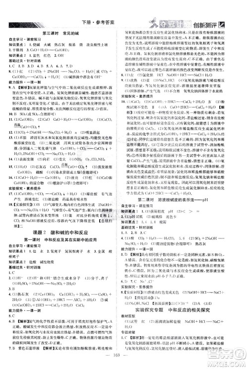 江西美术出版社2021夺冠计划化学九年级下册RJ人教版江西专版答案 江西美术出版社2021夺冠计划化学九年级下册RJ人教版江西专版答案