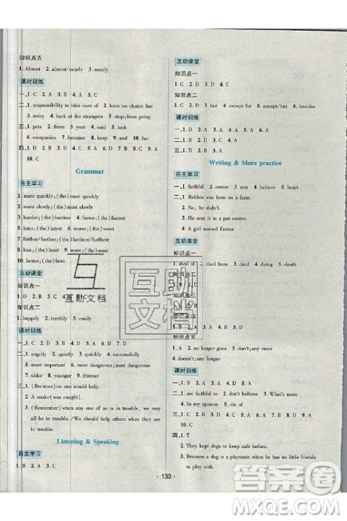 海南出版社2021名师名题英语九年级下册NJ牛津版答案 海南出版社2021名师名题英语九年级下册NJ牛津版答案